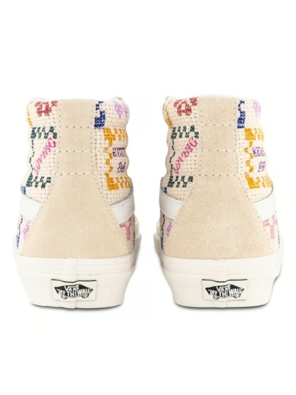 Vans Sk8 Hi 38 Dx Stitched Together Women 5.5 Anaheim White Blue 0826 - Picture 4 of 8